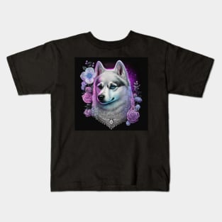 Modest Pomsky Kids T-Shirt